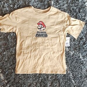 Nintendo Super Mario Tan Short Sleeve Tee